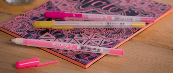 Sakura Gellyroll pens in various designs